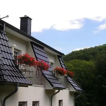 Weisses-haus-am-kurpark-fewo-bergblick * Bad Suderode